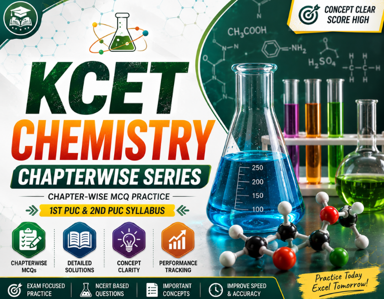 KCET Chemistry Chapter Wise Series
