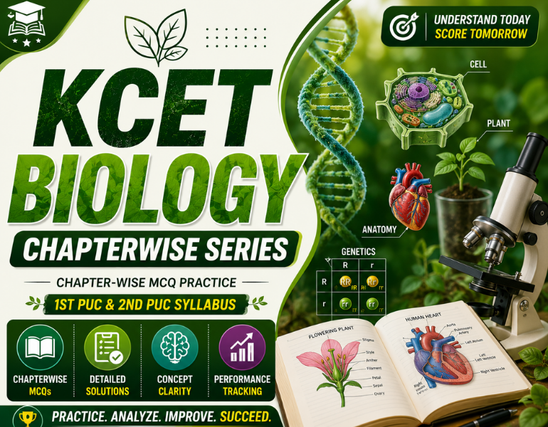 KCET Biology Chapter Wise Series