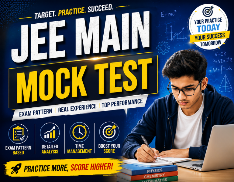 🏆 JEE Main Pinnacle – 25 Full-Length Mock Test Series