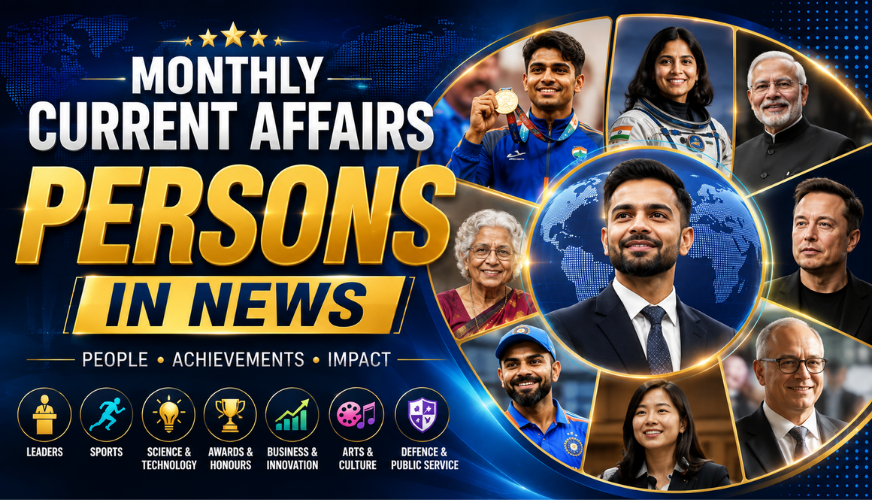 🌟 July 2026 Persons in News | Important Personalities Making Headlines