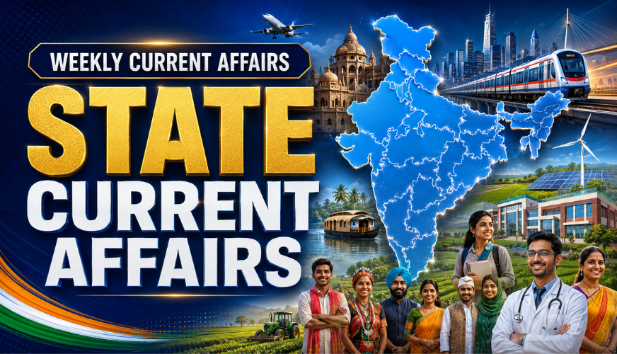States in Focus: Weekly State Current Affairs (6–12 August 2026)